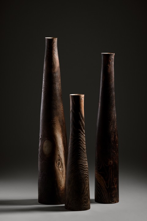 Kastanie geflammt, 70–100 × 15 cm - Andreas Senoner