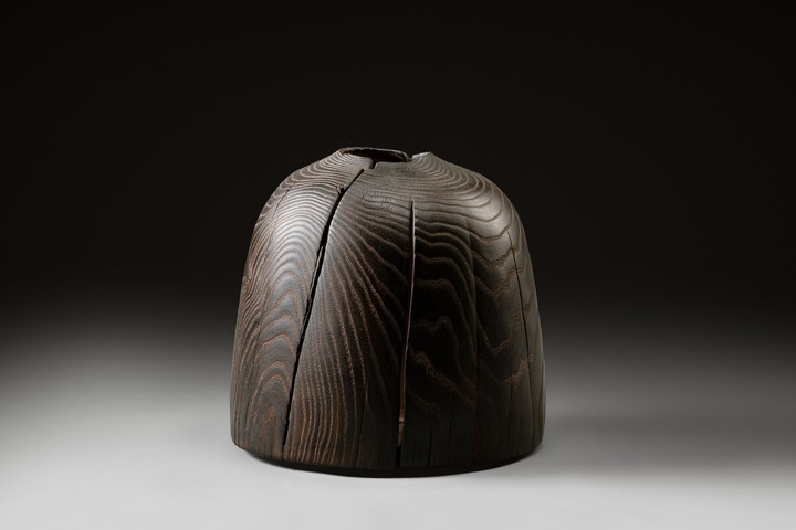 Esche geflammt, 35 × 25 cm - Andreas Senoner