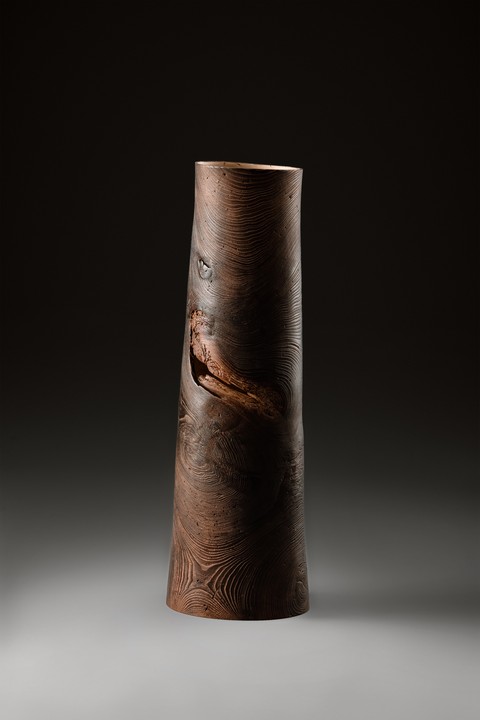Kastanie geflammt, 85 × 20 cm - Andreas Senoner