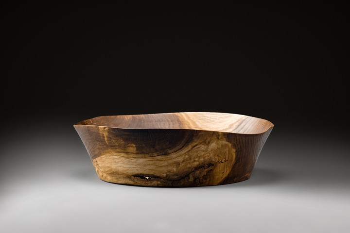Eiche, mit Ammoniak behandelt, 40 × 10 cm - Andreas Senoner
