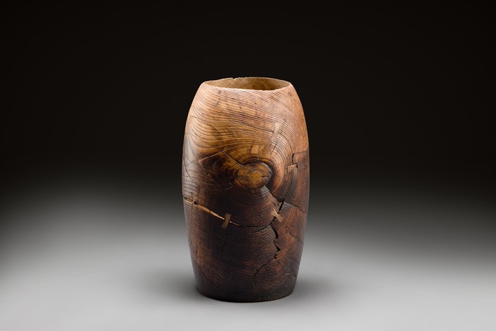 Kastanie teilgeflammt, 22 × 42 cm - Andreas Senoner